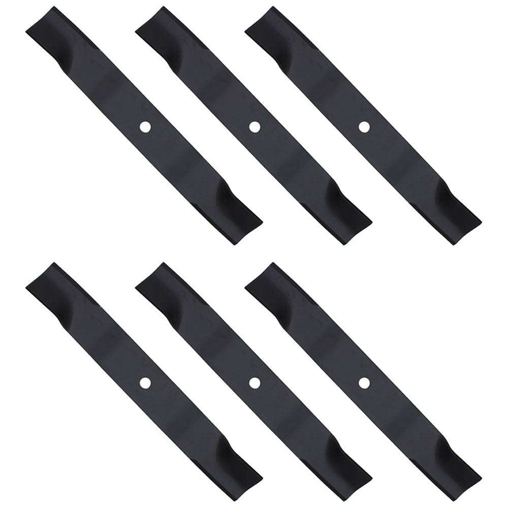Qty 6: Non-Notched Mower Blade Fits Bobcat Replaces 11211-02