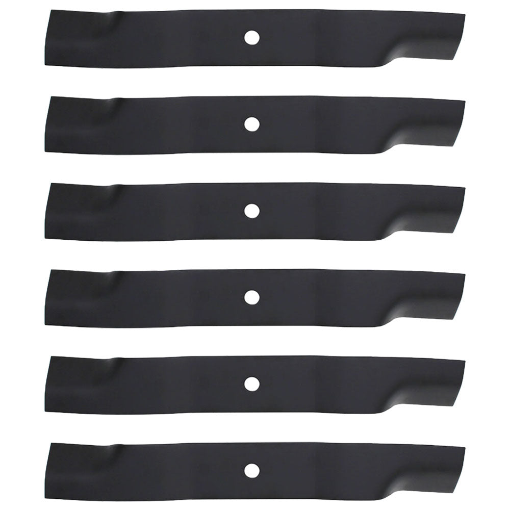 Qty 6: Non-Notched Mower Blade Fits Wright Replaces 71440004