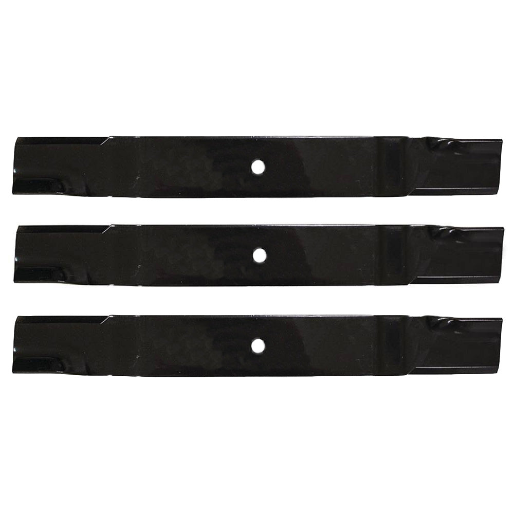 (3) Interchangeable High Lift Blades Fits Hustler Super Z, Requires 3 for 72"