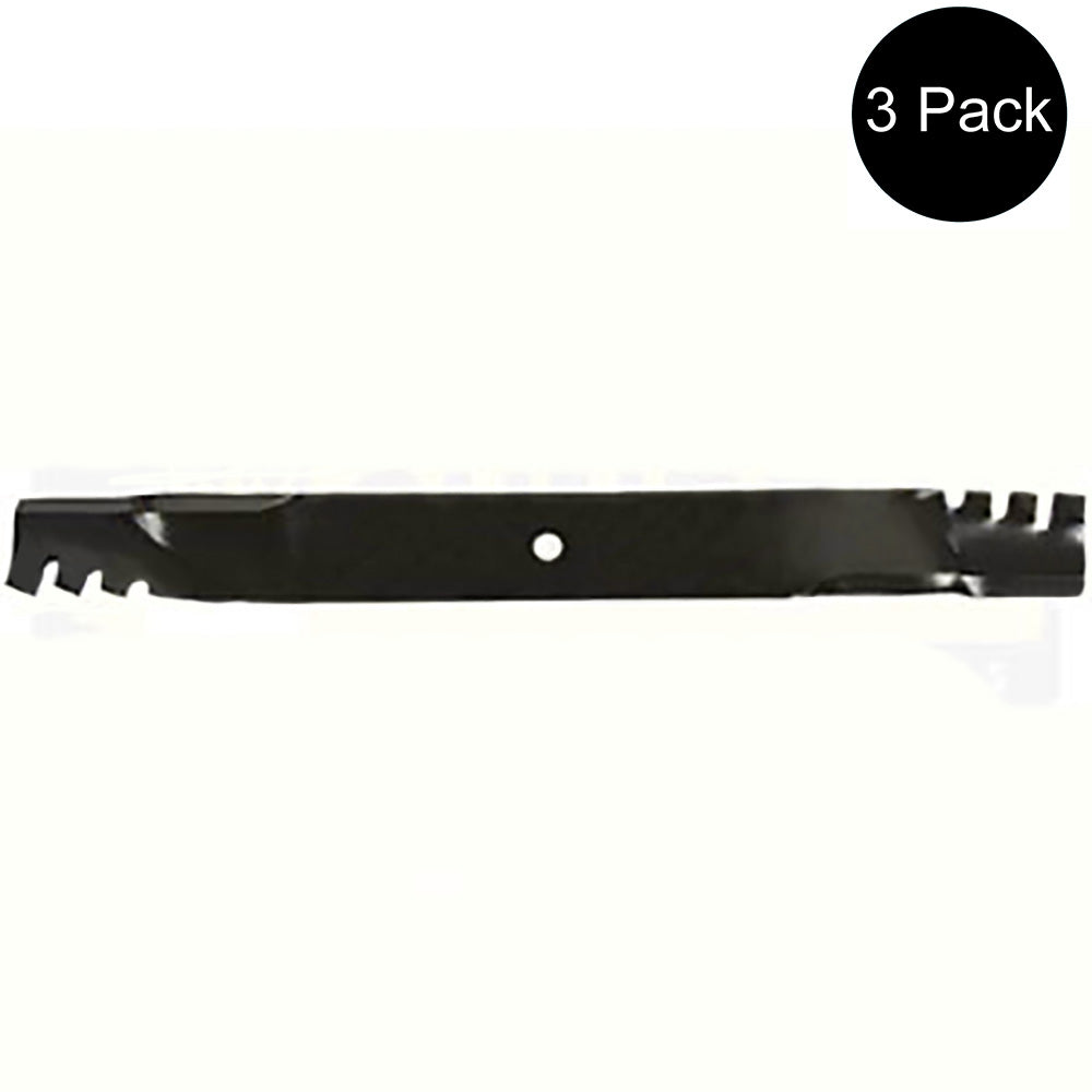 3 Pack Heavy Duty Toothed Mulching Blades Fits Scag 48112 48112 481709 72"