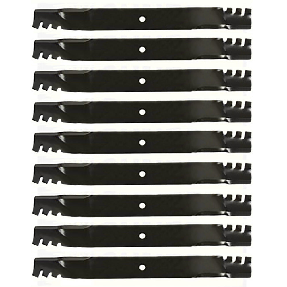 48112 48113 Nine (9) Heavy Duty Toothed Blades Fits Scag