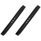 2-Blade Set Toothed Mulching Mower Blade Fits Toro 21" Cut 108-3762-03