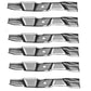 Six (6) 16 1/4" High Lift Mulching Mower Blades Fits Exmark Lazer Z CT Lazer Z