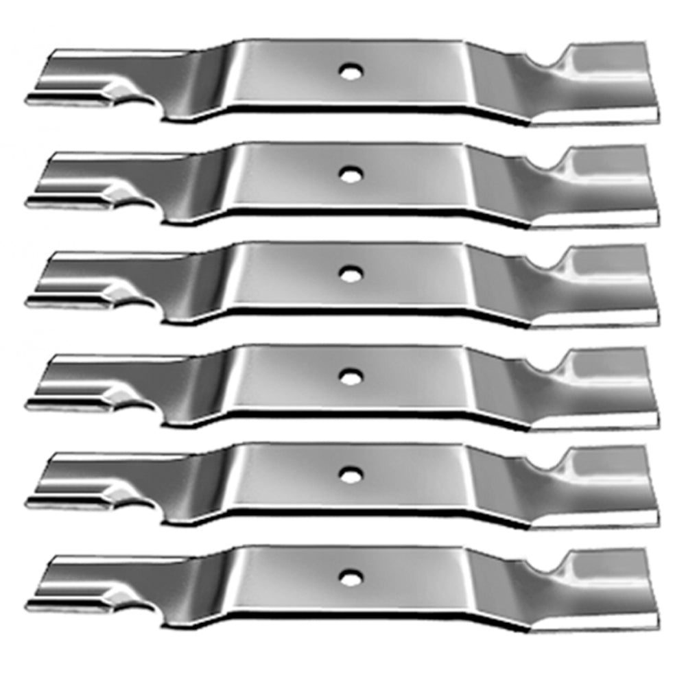 6-PACK LAWN MOWER BLADES for 52" Deck Fits Grasshopper 320239