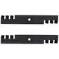 Qty 2: Mulching Blade Fits Ransome Replaces 112111-01