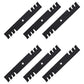 1-323515 Qty 6: Mulching Blade Fits Exmark LAZER Z CT LAZER Z HP METRO HP