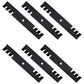 Qty 6: Mulching Blade Fits Ransome Replaces 112111-01