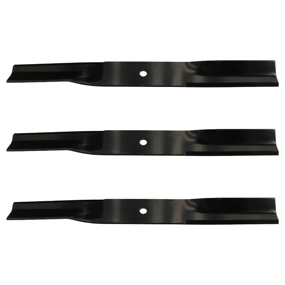 72" Rotary #6434 Lawn Mower Blade Set (3) Fits Woods #15127 5/8" Center Hole CH