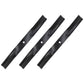 (3) 6434 Rotary Blades Compatible With Windsor 50-3990, Fits Woods 15127