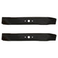 Qty 2: Non-Notched Mulching Blade Fits White Replaces 742-3032