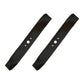 Qty 2: Non-Notched Mulching Blade Fits Cub Cadet Replaces 490-110-M111