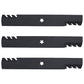 Qty 3: Toothed Mower Blades Fits Mcculloch Replaces 532139775
