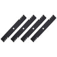 (4) Toothed Mulching Mower Blades Fits Husqvarna 42" Decks Replaces 532138971