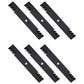 Qty 6: Toothed Mower Blades Fits Oregon Replaces 596-900