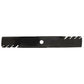Toothed Mulch Mower Blade Fits Exmark Replaces 103-6383