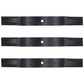Set of 3-52" Mower Blades Fits Grasshopper Wood Brothers 320236 70104 70104KT