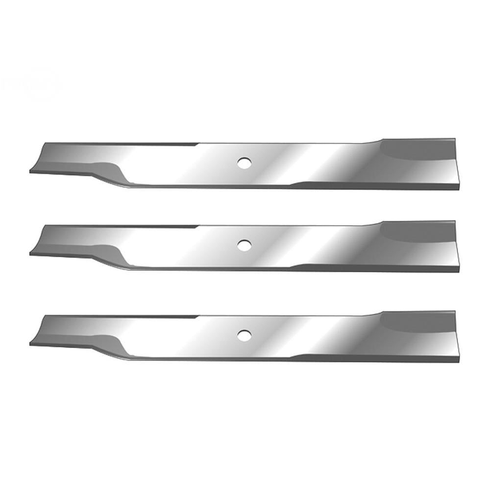 Set of 3 mower blades to fit Hustler 66" 798496 Z Super Z side discharge deck