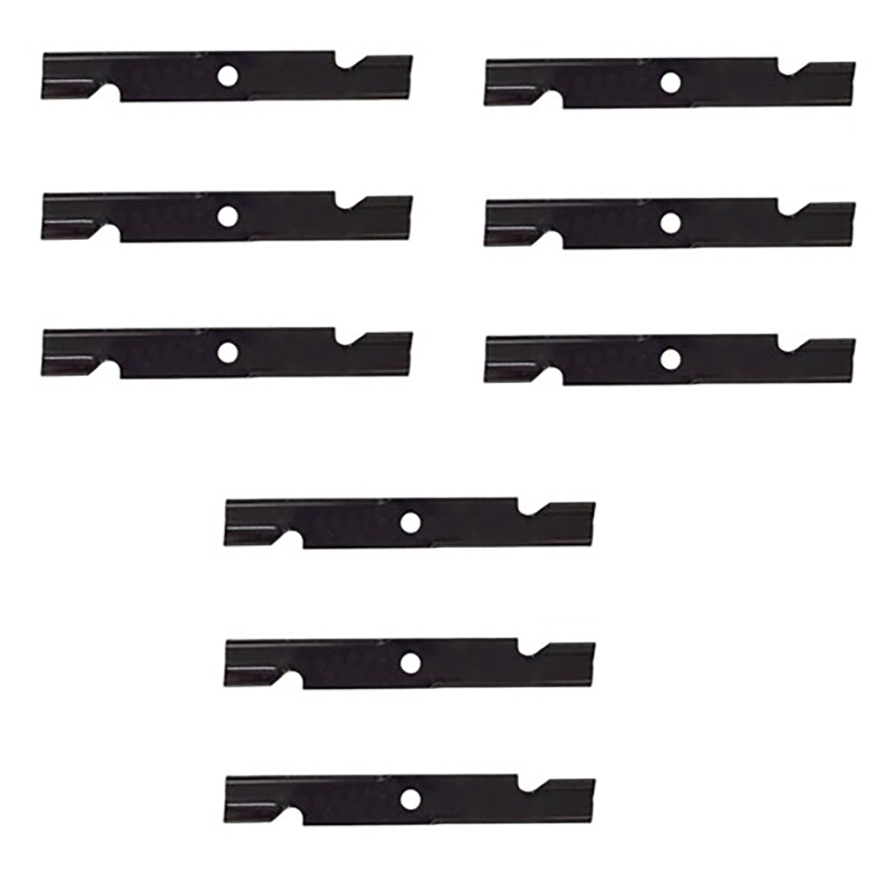 Qty. 9 Notched Air-Lift Mower Blade
 Fits Toro Replaces 103-6387