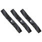 3 Fits Exmark  MULCHING Blades. For 60" Laser Z Deck 103-6393  (11242)