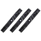 Qty 3: Mulching Blade
 Fits Husqvarna Replaces 100341