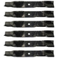 Qty 6: Mulching Blade Fits Scag Replaces 48108
