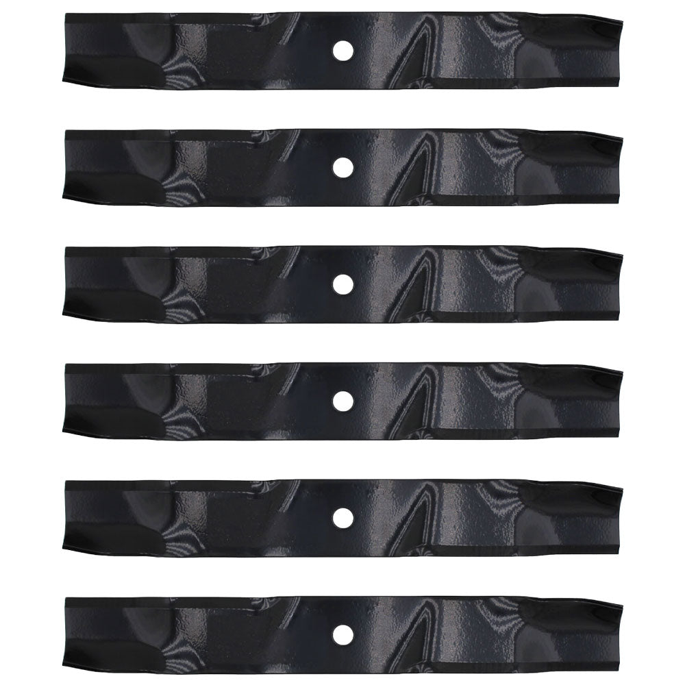 Set of 6 Mulching Blade Fits Exmark Mowers With 36" and 52" Mower Decks