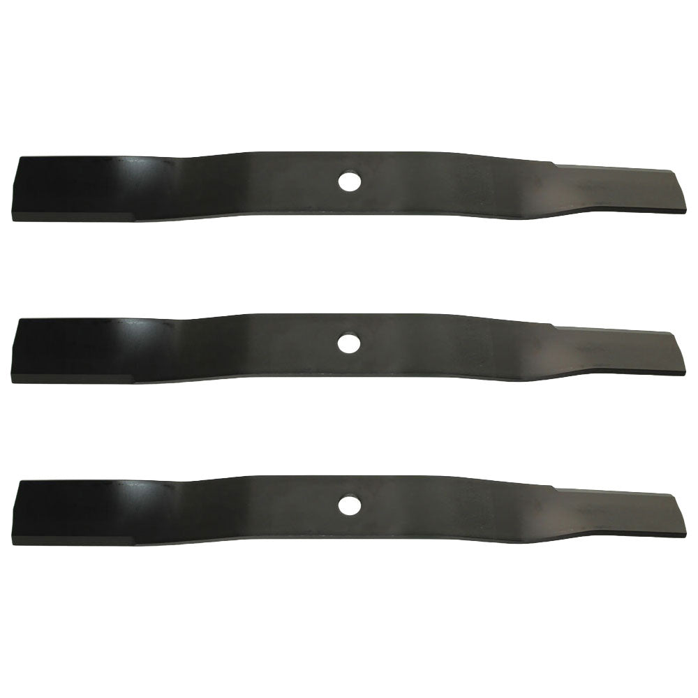 Set of 3 20-1/4" x 5/8" LH Cut High Lift Blades Fits Woods 31359