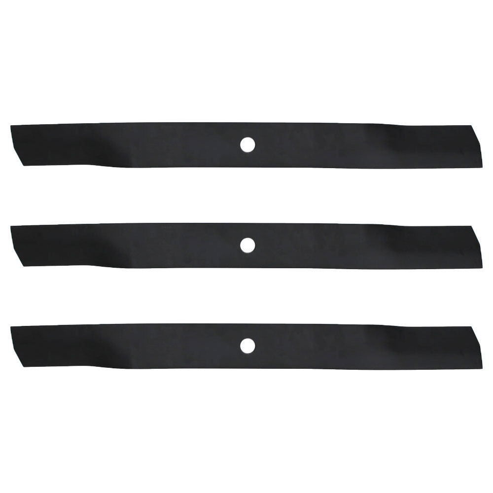 60" Rotary #6432 Left Hand Lawn Mower Blade Set (3): Fits Woods #31359