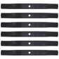 Qty 6: Mower Blades Fits Woods Replaces 23825