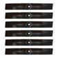 6 Pack Mower Blades for 52" Fits Grasshopper 320238 Contour Blade