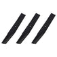 3 Pk Mower Blades Fits Sears Fits Craftsman Fits AYP 44" 106635X 122265X 25034R
