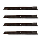 (4) Low Lift Sand Blades 103-2510-S Fits Hustler XR-7 Fits Ariens Fits Gravely