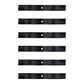 (6) Low Lift Sand Blades 103-2510-S Fits Hustler XR-7 Fits Ariens Fits Gravely