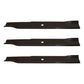 Qty 3: High Lift Blade
 Fits Gravely Replaces 025124