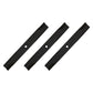 Qty 3: High Lift Blade
 Fits Gravely Replaces 025124