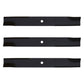 Qty 3: High Lift Blade
 Fits Dixon Replaces 12421