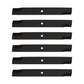 NEW 6 Pack Mower Blades for 60" Zero Turn Mowers 20-1/2 5/8 .250" 633483 Hi Lift