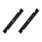 Qty 2: Notched High Lift Mower Blade Fits Ariens Replaces 08899100