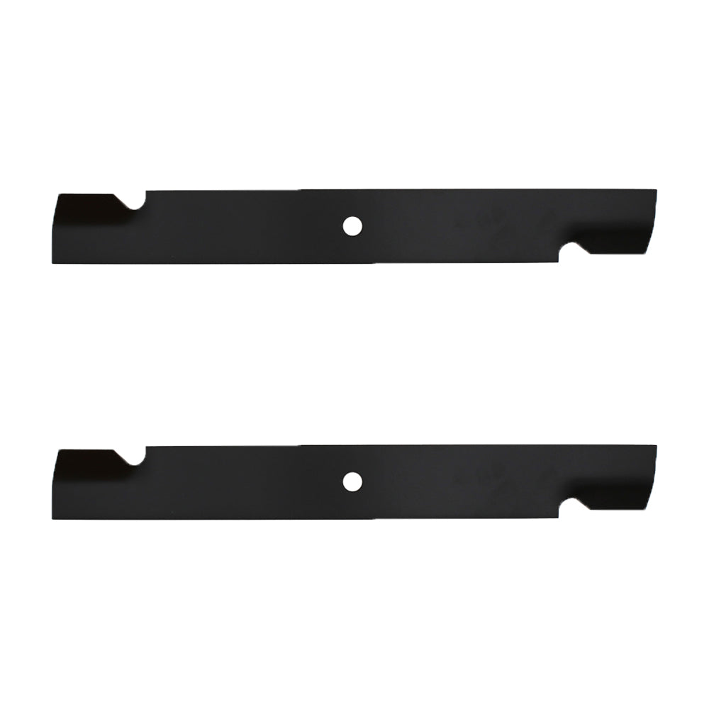 Qty 2: Notched High Lift Mower Blade Fits Exmark Replaces 1-613112
