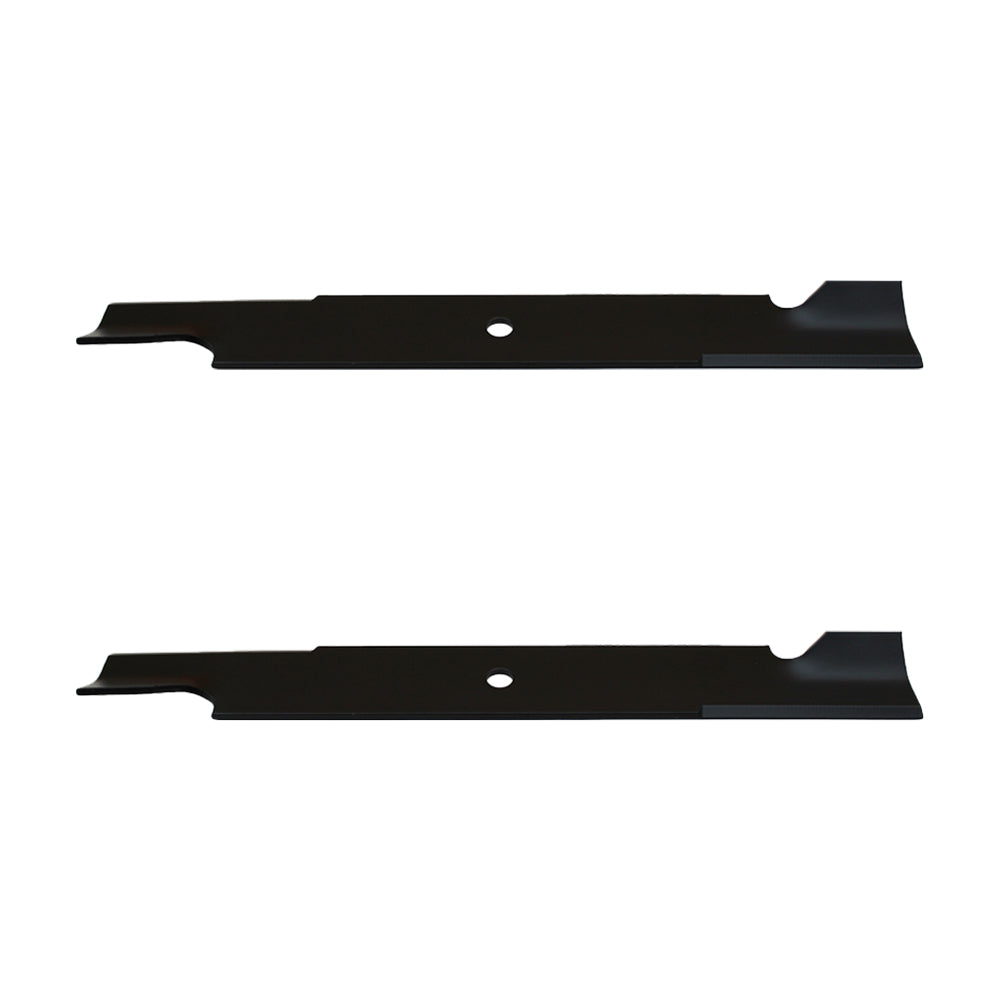 Qty 2: Notched High Lift Mower Blade Fits Bad Boy Replaces 038-2007-00