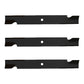 Three (3) New Mower Blades, Fits Exmark Lazer Z & Turf Ranger Models