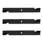 (3) High Lift Mower Blades Fits Toro Zero Turn Mower 60" Deck Repl. 105-7718-03