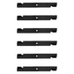 Qty 6: Notched High Lift Mower Blade Fits Toro Replaces 105-7718