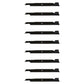 Qty 9: Notched High Lift Mower Blade Fits Ariens Replaces 08899100