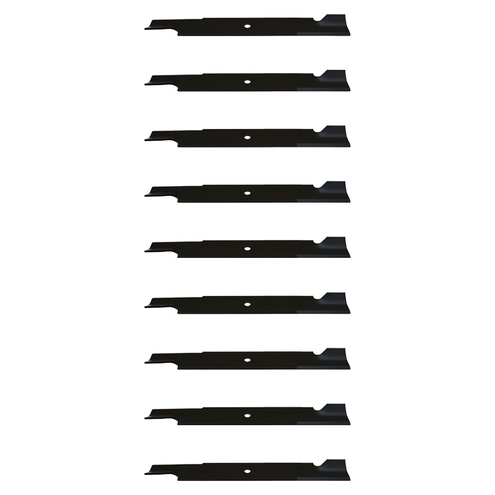 Qty 9: Notched High Lift Mower Blade Fits Dixie Chopper Replaces 30227-60