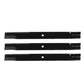 Qty 3: Mower Blade
 Fits Dixie Chopper Replaces 227-72H