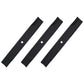 Qty 3: 18-1/2" Fits Hi-Lift Blade Fits Hustler Replaces 601124