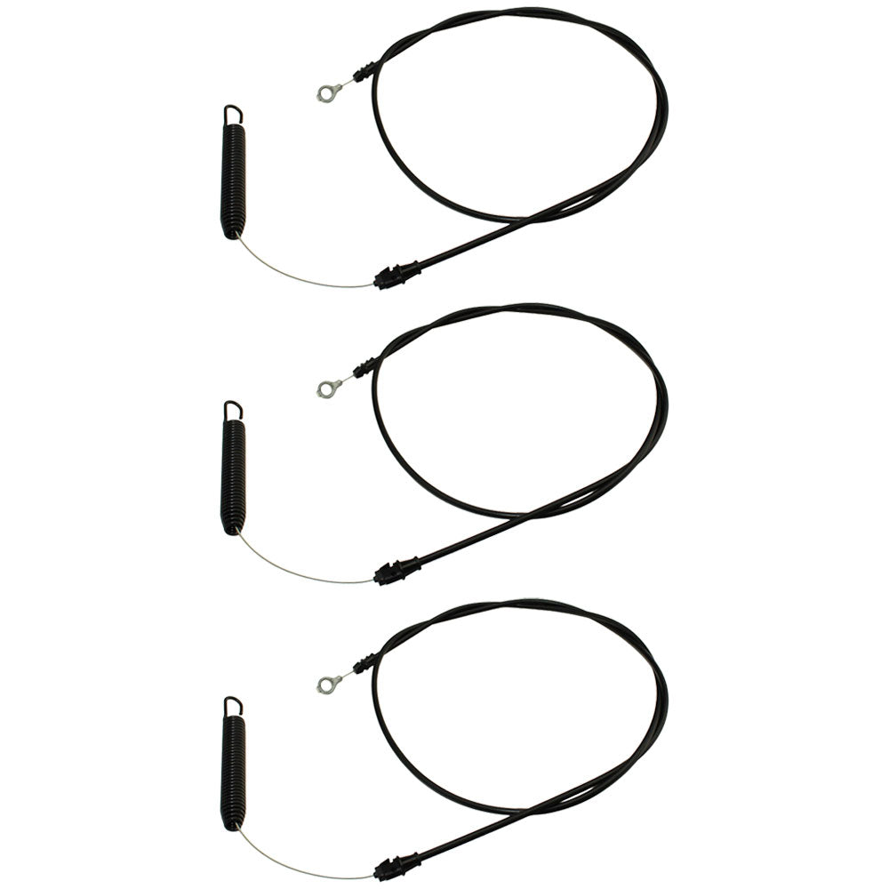 Qty 3: Deck Engagement Clutch Cable
 Fits Universal Products Replaces 197257