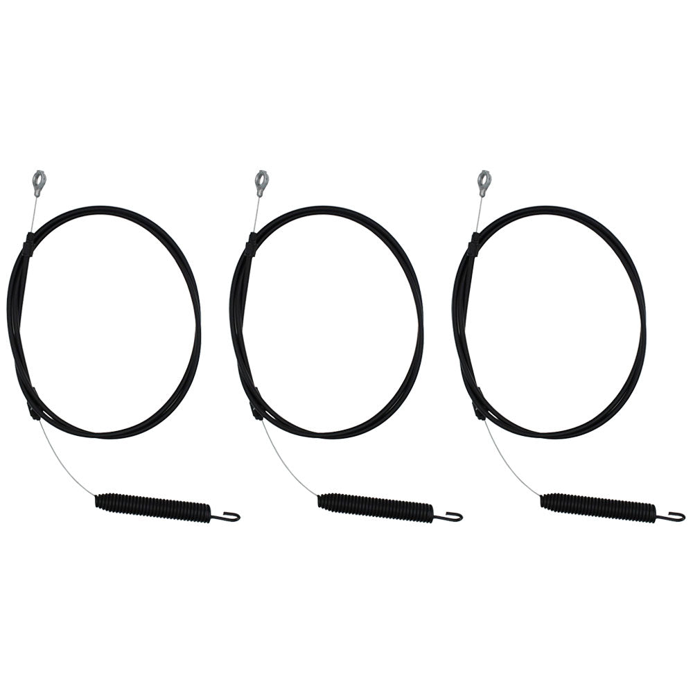 Qty 3: Deck Engagement Clutch Cable
 Fits Husqvarna Replaces 532 43 51-11