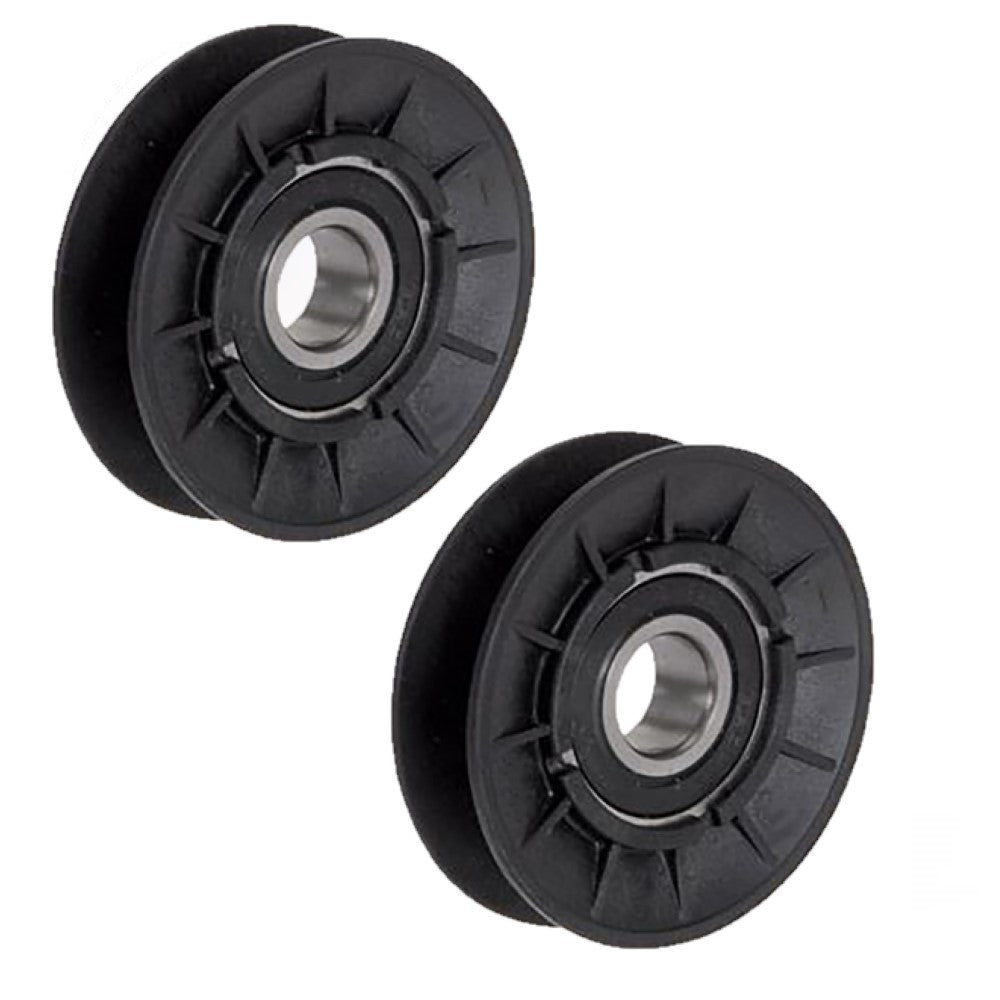 Qty 2: V Groove Idler Pulley Fits Sabre Replaces AUC20392